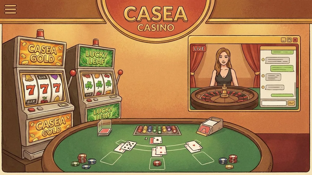 Hry v Casea Casino